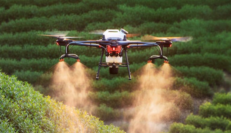 Tecnología dron en agricultura de precisión