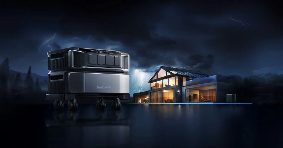 Sistema de respaldo de energ&iacute;a EcoFlow DELTA Pro Ultra para vivienda