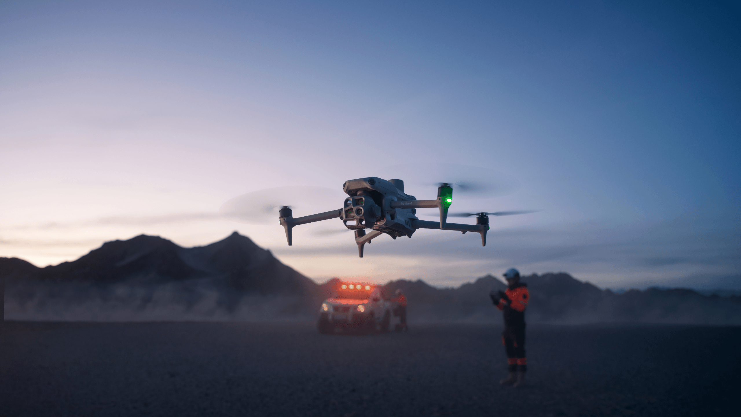 DJI Matrice 4 Series en vuelo